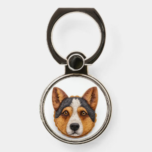 Australian Cattle Dog 3D Inspired Phone Ring Stand