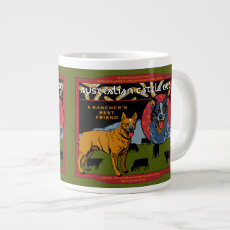 Australian Cattle Dog - A Rancher's Best Friend Large Coffee Mug