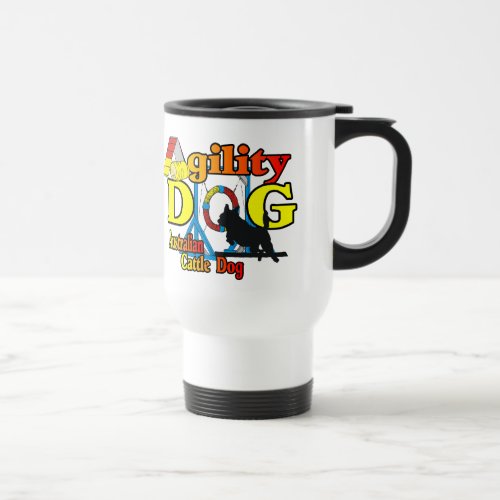 Australian Cattle Dog Agility Travel Mug