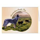 Australian Cattle Dog Art (Front Horizontal)