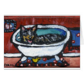 Australian Cattle Dog bath (Front Horizontal)