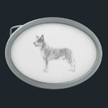 Australian Cattle Dog Belt Buckle<br><div class="desc">Australian Cattle Dog design</div>