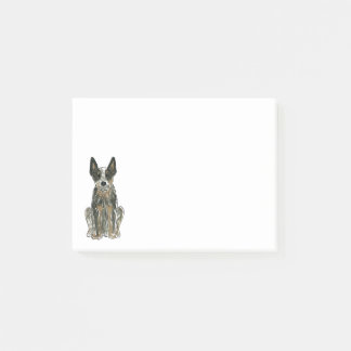 Australian Cattle Dog Blue Heeler ACD Art Post-it Notes