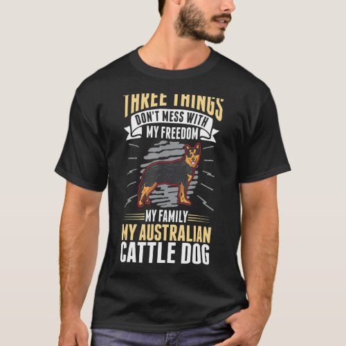 Australian Cattle Dog Blue Heeler Cattle Dog_1 T_Shirt