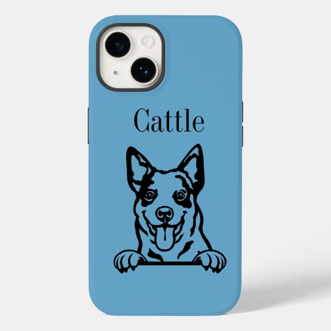 Australian Cattle Dog Case-Mate iPhone Case (Back)