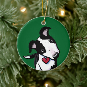 Australian Cattle Dog Ceramic Ornament