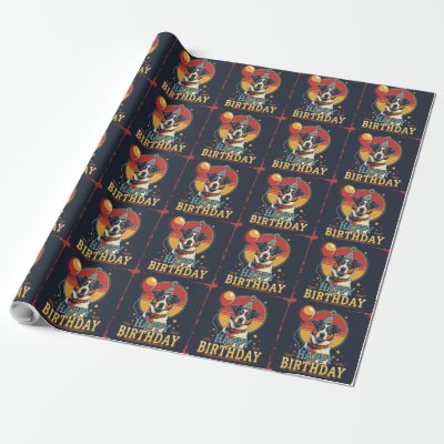 Australian Cattle Dog Colorful  Wrapping Paper
