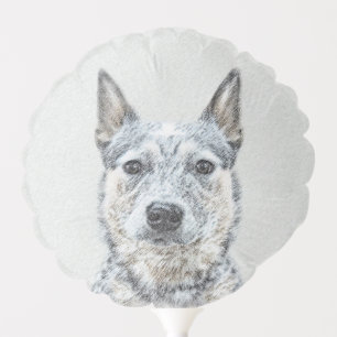 Australian Cattle Dog - Cute Original Dog Art Balloon