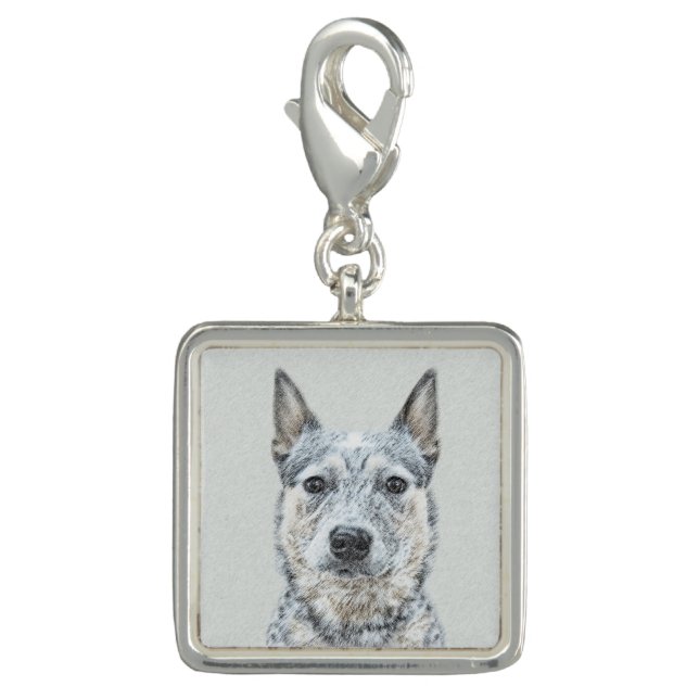 Australian Cattle Dog - Cute Original Dog Art Charm (Front)