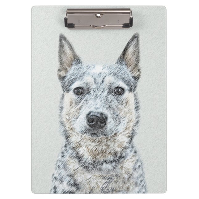 Australian Cattle Dog - Cute Original Dog Art Clipboard (Front)