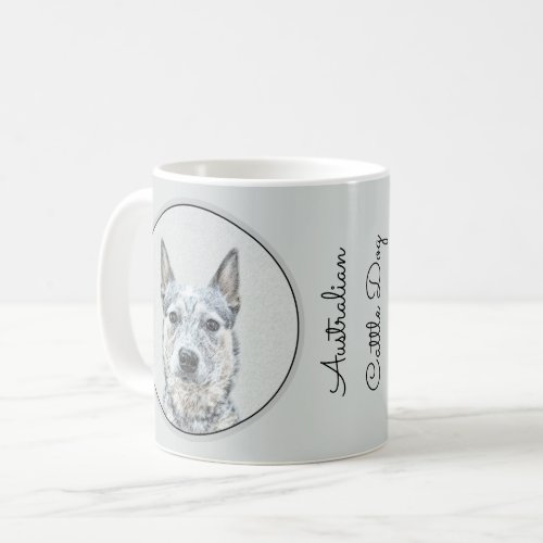 Australian Cattle Dog _ Cute Original Dog Art Coffee Mug