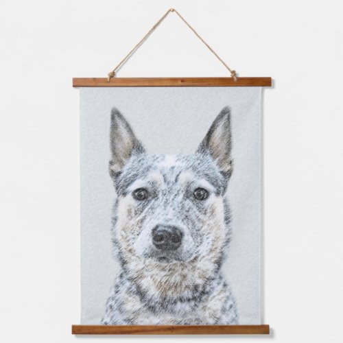 Australian Cattle Dog _ Cute Original Dog Art Hanging Tapestry