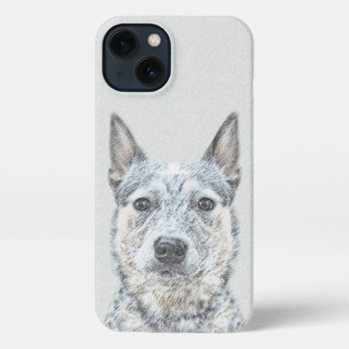 Australian Cattle Dog _ Cute Original Dog Art iPhone 13 Case