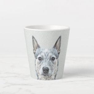 Australian Cattle Dog - Cute Original Dog Art Latte Mug