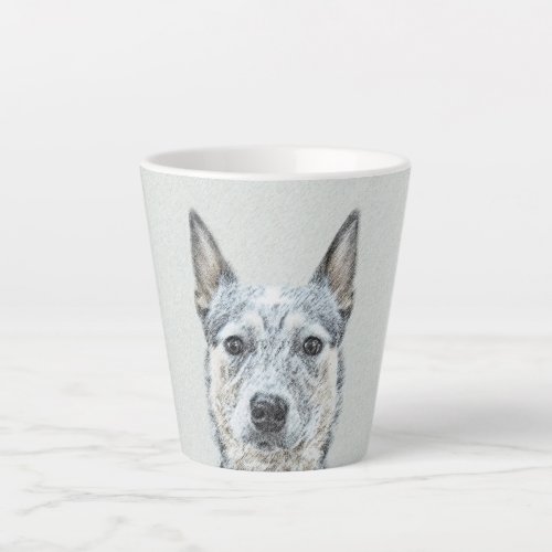 Australian Cattle Dog _ Cute Original Dog Art Latte Mug