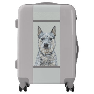 Australian Cattle Dog - Cute Original Dog Art Luggage