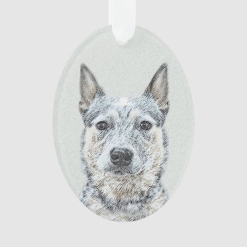 Australian Cattle Dog _ Cute Original Dog Art Ornament