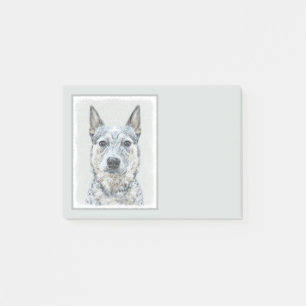 Australian Cattle Dog - Cute Original Dog Art Post-it Notes