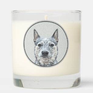 Australian Cattle Dog - Cute Original Dog Art Scented Candle