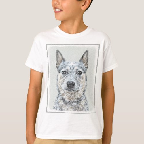 Australian Cattle Dog _ Cute Original Dog Art T_Shirt