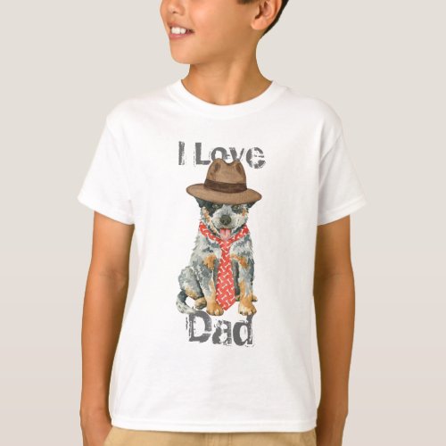 Australian Cattle Dog Dad T_Shirt