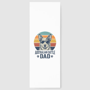 Australian Cattle Dog Dad Vintage Sunset Shirt_1 Bookmarks