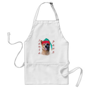 Australian Cattle Dog Dog Santa Paws Adult Apron