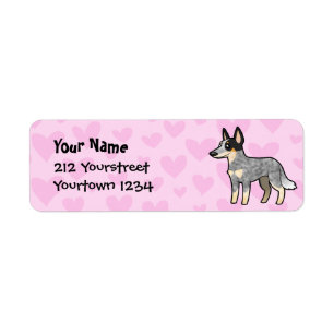 Australian Cattle Dog / Kelpie Love Label