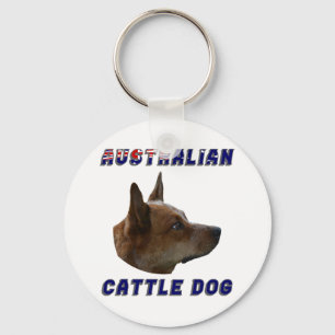 Australian Cattle Dog Keychain