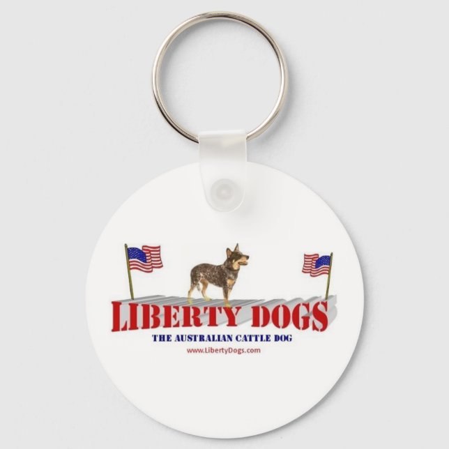 Australian Cattle Dog Keychain (Front)