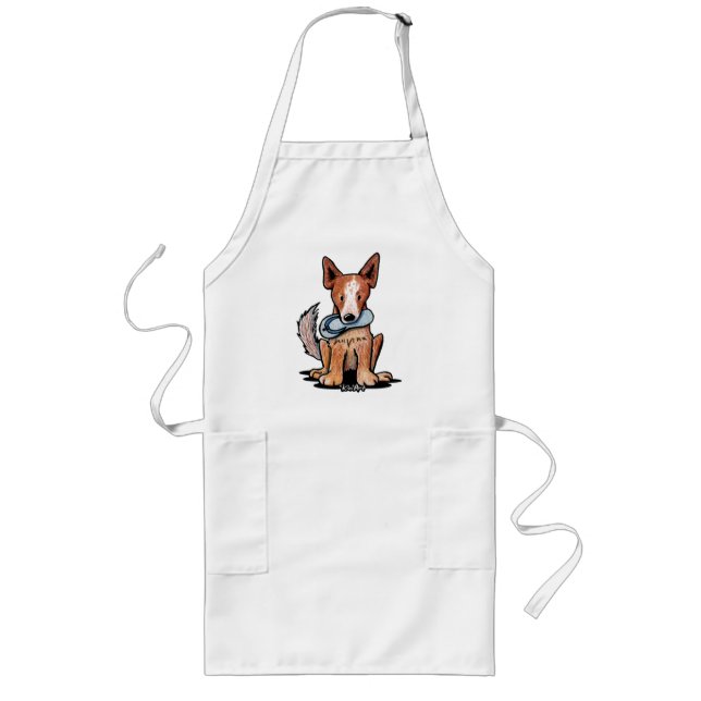 Australian Cattle Dog Long Apron (Front)