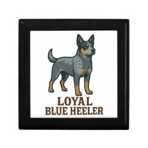 Australian Cattle Dog Loyal Blue Heeler Gift Box