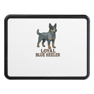 Australian Cattle Dog Loyal Blue Heeler Hitch Cover