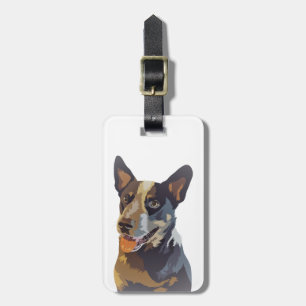 Australian Cattle Dog   Luggage Tag