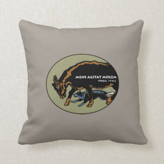 Australian Cattle Dog - Mind Moves Matter Throw Pillow