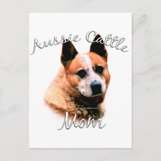Australian Cattle Dog Mom 2 Postcard (Front)
