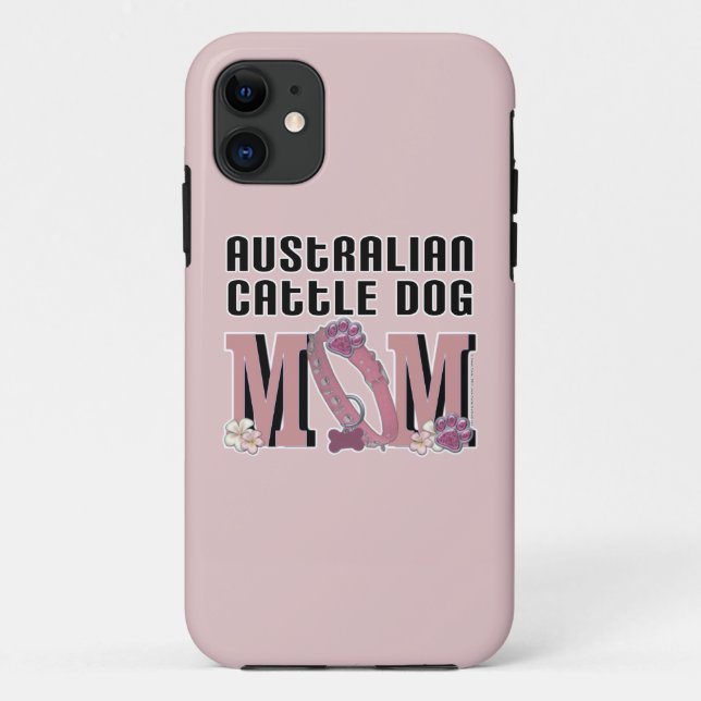 Australian Cattle Dog MOM Case-Mate iPhone Case (Back)