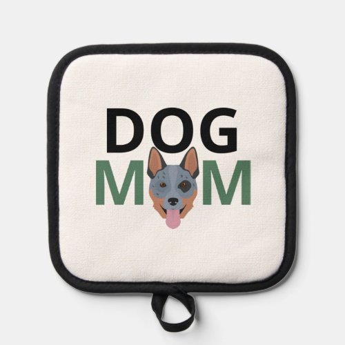 Australian cattle dog mom Premium  Pot Holder