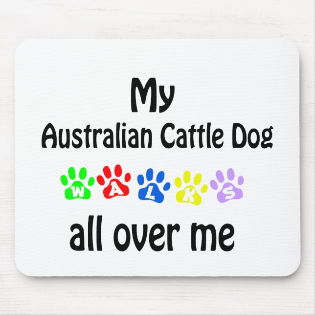 Australian Cattle Dog Mouse Pad (Front)