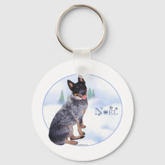 Australian Cattle Dog Noel - Keychain