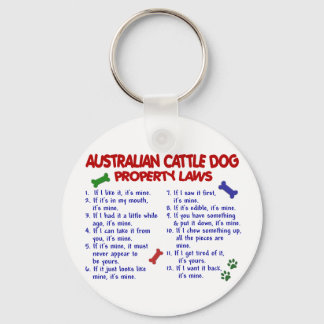 AUSTRALIAN CATTLE DOG Property Laws 2 Keychain
