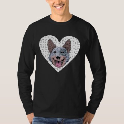 Australian Cattle Dog Puzzle T-Shirt