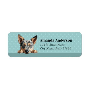 Australian Cattle Dog Return Address Labels