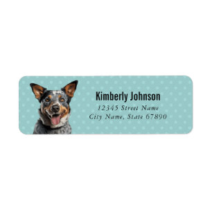 Australian Cattle Dog Return Address Labels