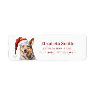 Australian Cattle Dog Return Address Labels