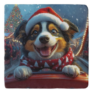Australian Cattle Dog Roller Coaster Christmas