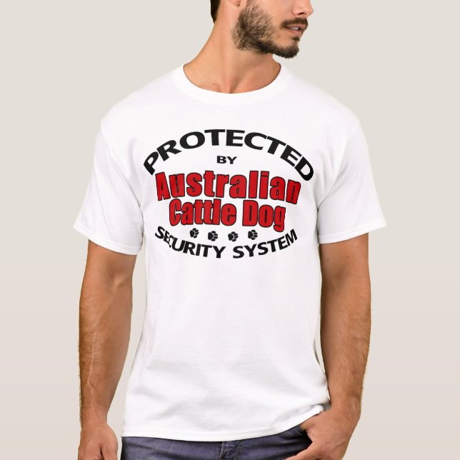 Australian Cattle Dog Security T-Shirt (Front)