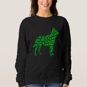 Australian Cattle Dog Shamrock St Patrick S Day Pu Sweatshirt