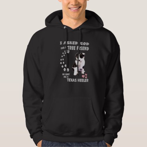 Australian Cattle Dog Shepherd Mom Dad Cute Texas  Hoodie