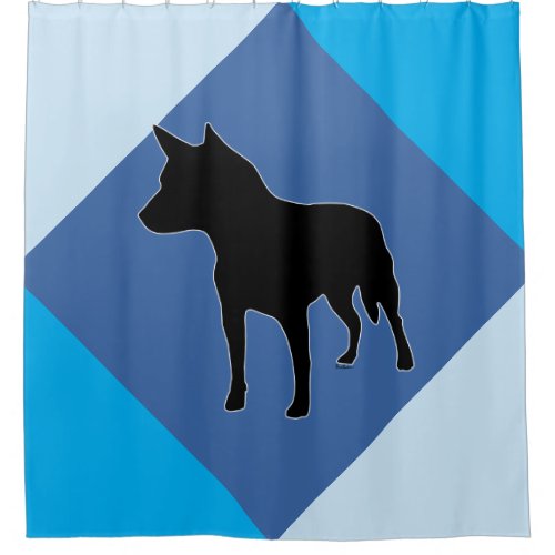 Australian Cattle Dog Shower Curtain